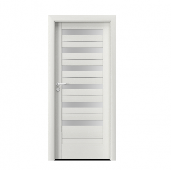 PORTA – drzwi wewnętrzne ramiakowe- KOLEKCJA VERTE HOME D – WENGE WHITE – INTARSJE – D6