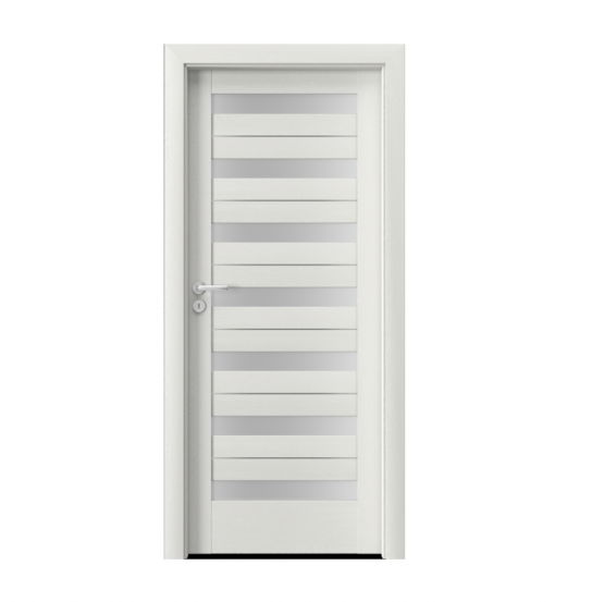 PORTA – drzwi wewnętrzne ramiakowe- KOLEKCJA VERTE HOME D – WENGE WHITE – INTARSJE – D7