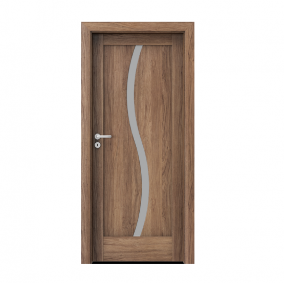 PORTA – drzwi wewnętrzne ramiakowe- KOLEKCJA VERTE HOME E – DĄB KALIFORNIA – E1