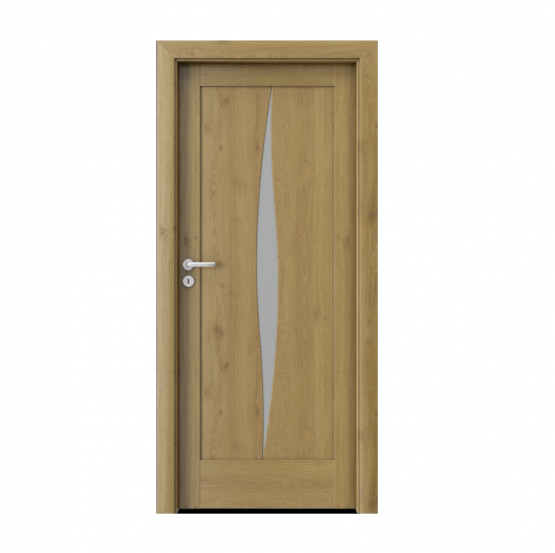 PORTA – drzwi wewnętrzne ramiakowe- KOLEKCJA VERTE HOME E – DĄB NATURALNY – E5