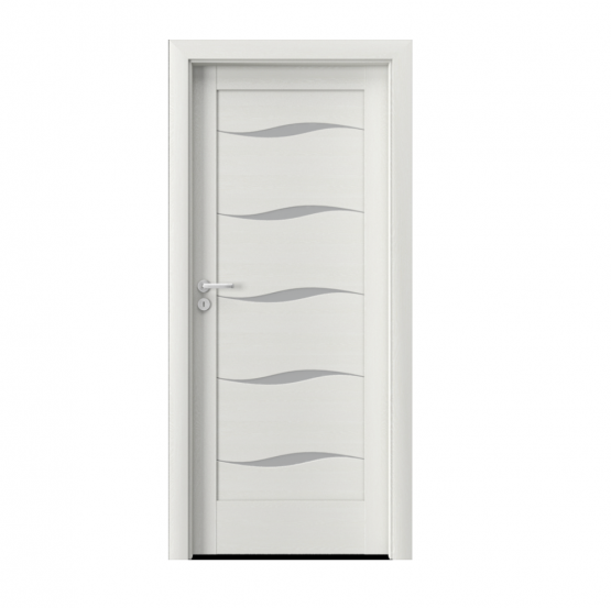 PORTA – drzwi wewnętrzne ramiakowe- KOLEKCJA VERTE HOME E – WENGE WHITE -E5