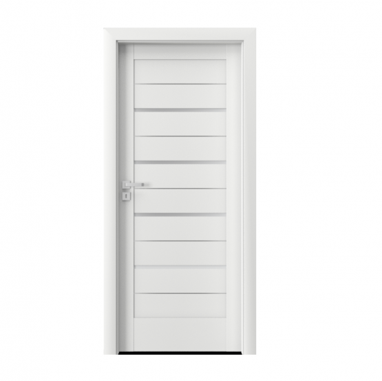 PORTA – drzwi wewnętrzne ramiakowe- KOLEKCJA VERTE HOME G – BIAŁY – INTARSJE – G3