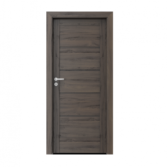 PORTA – drzwi wewnętrzne ramiakowe- KOLEKCJA VERTE HOME G – DĄB CIEMNY – G0