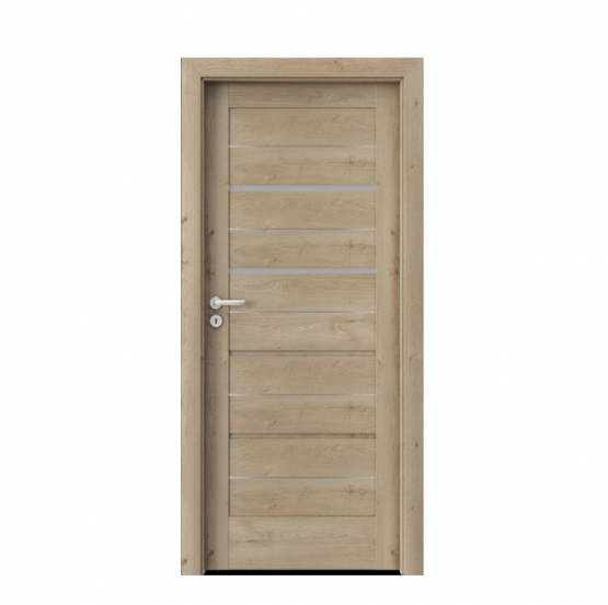 PORTA – drzwi wewnętrzne ramiakowe- KOLEKCJA VERTE HOME G – DĄB KLASYCZNY – INTARSJE – G2
