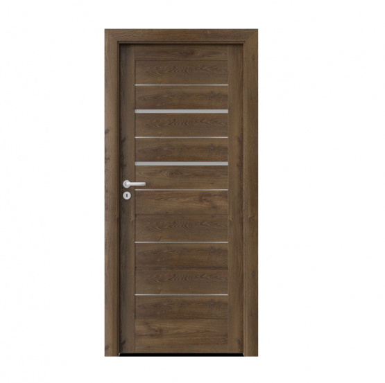 PORTA – drzwi wewnętrzne ramiakowe- KOLEKCJA VERTE HOME G – DĄB POŁUDNIOWY – INTARSJE – G2