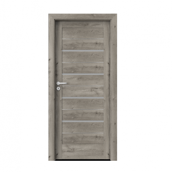 PORTA – drzwi wewnętrzne ramiakowe- KOLEKCJA VERTE HOME G – DĄB SYBERYJSKI – INTARSJE – G4