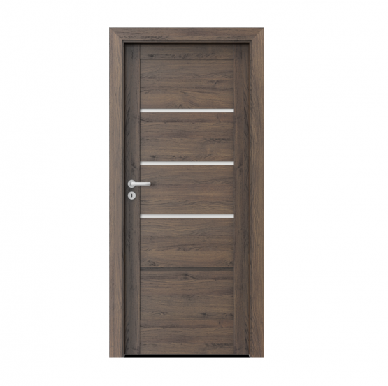 PORTA – drzwi wewnętrzne ramiakowe- KOLEKCJA VERTE HOME G – DĄB SZKARŁATNY – G3