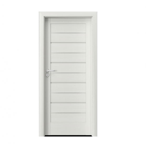 PORTA – drzwi wewnętrzne ramiakowe- KOLEKCJA VERTE HOME G – WENGE WHITE – INTARSJE – G0