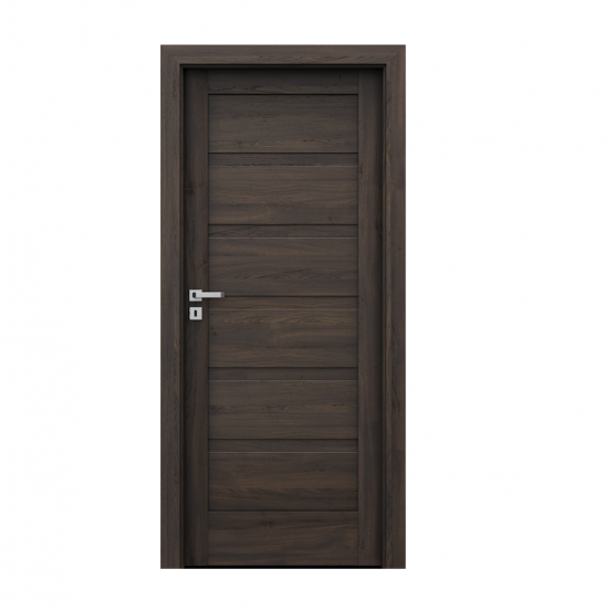 PORTA – drzwi wewnętrzne ramiakowe- KOLEKCJA VERTE HOME H – DĄB CIEMNY – H0