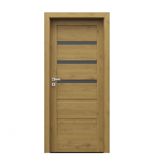 PORTA – drzwi wewnętrzne ramiakowe- KOLEKCJA VERTE HOME H – DĄB NATURALNY – H3