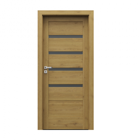 PORTA – drzwi wewnętrzne ramiakowe- KOLEKCJA VERTE HOME H – DĄB NATURALNY – H4