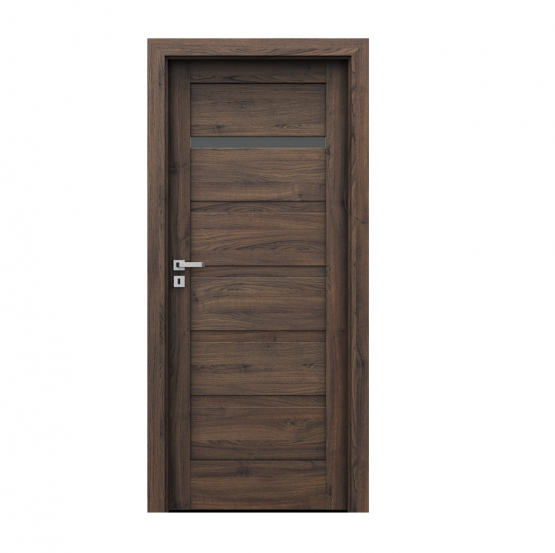 PORTA – drzwi wewnętrzne ramiakowe- KOLEKCJA VERTE HOME H – DĄB SZKARŁATNY – H1