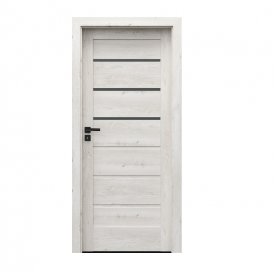 PORTA – drzwi wewnętrzne ramiakowe- KOLEKCJA VERTE HOME J – DĄB SKANDYNAWSKI – J3