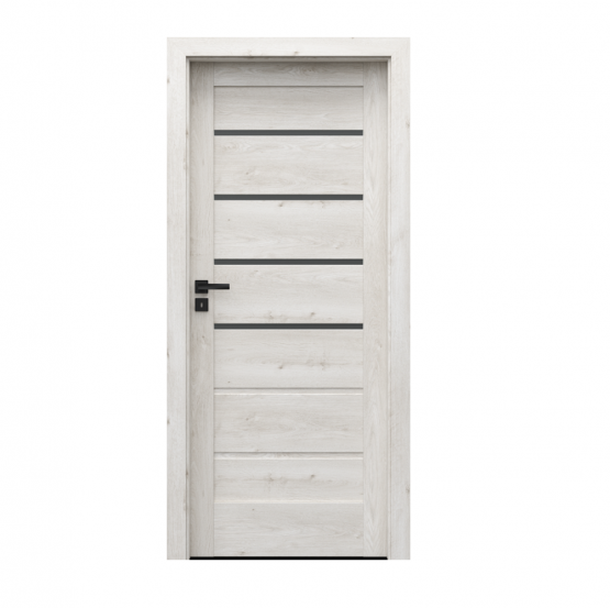 PORTA – drzwi wewnętrzne ramiakowe- KOLEKCJA VERTE HOME J – DĄB SKANDYNAWSKI – J4