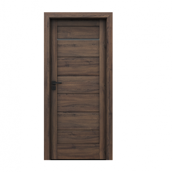 PORTA – drzwi wewnętrzne ramiakowe- KOLEKCJA VERTE HOME J – DĄB SZKARŁATNY – J1