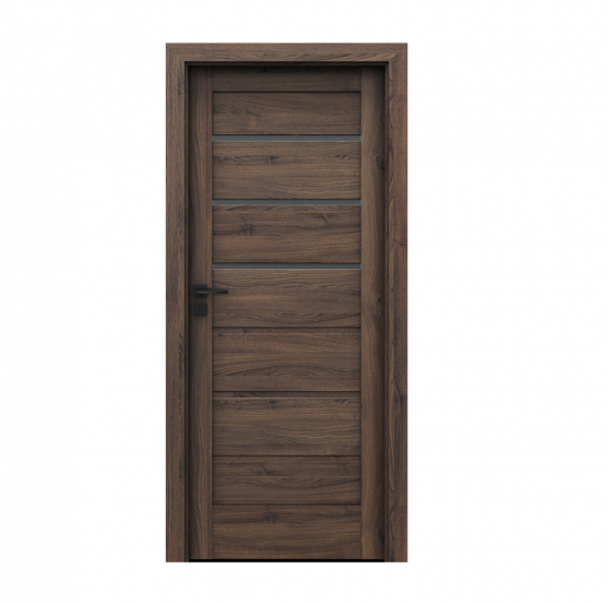 PORTA – drzwi wewnętrzne ramiakowe- KOLEKCJA VERTE HOME J – DĄB SZKARŁATNY – J3