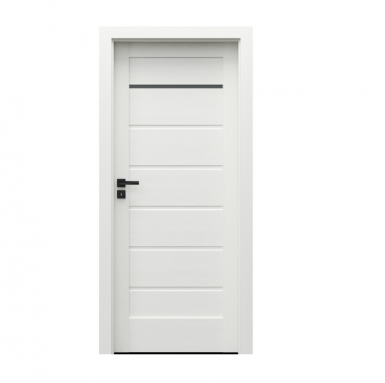 PORTA – drzwi wewnętrzne ramiakowe- KOLEKCJA VERTE HOME J – WENGE WHITE – J1