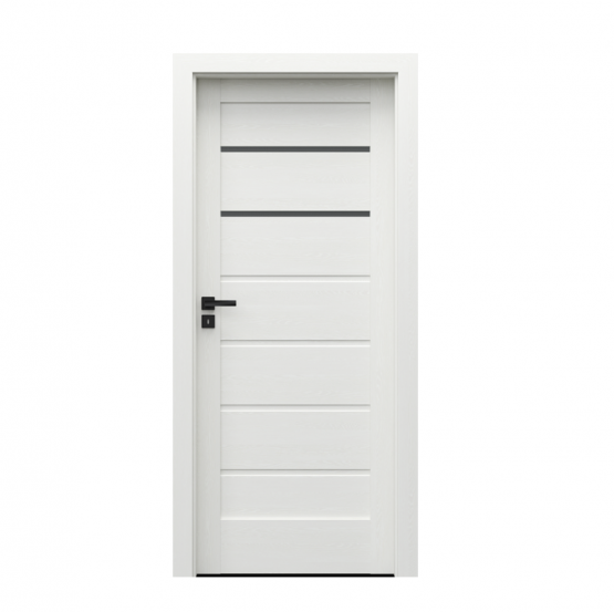 PORTA – drzwi wewnętrzne ramiakowe- KOLEKCJA VERTE HOME J – WENGE WHITE – J2