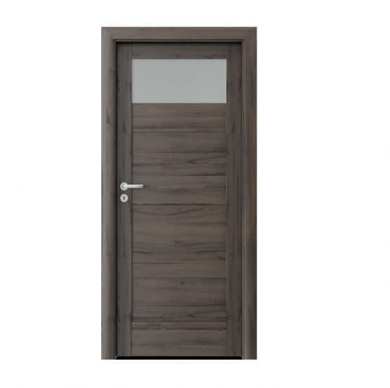 PORTA – drzwi wewnętrzne ramiakowe- KOLEKCJA VERTE HOME L – DĄB CIEMNY – L1