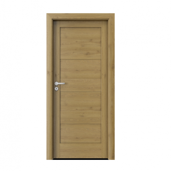 PORTA – drzwi wewnętrzne ramiakowe- KOLEKCJA VERTE HOME L – DĄB NATURALNY – L0
