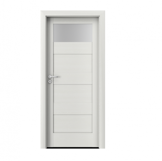 PORTA – drzwi wewnętrzne ramiakowe- KOLEKCJA VERTE HOME L – WENGE WHITE – L1