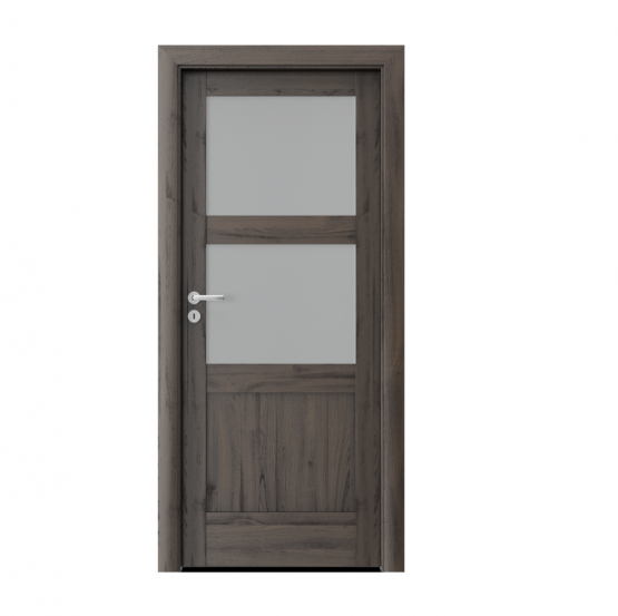 PORTA – drzwi wewnętrzne ramiakowe- KOLEKCJA VERTE HOME N – DĄB CIEMNY – N2