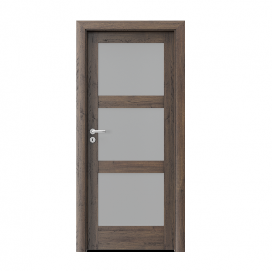 PORTA – drzwi wewnętrzne ramiakowe- KOLEKCJA VERTE HOME N – DĄB SZKARŁATNY – N3