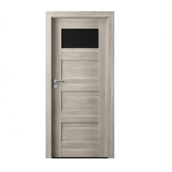 PORTA – drzwi wewnętrzne ramiakowe- KOLEKCJA VERTE PREMIUM A – AKACJA SREBRNA – A1
