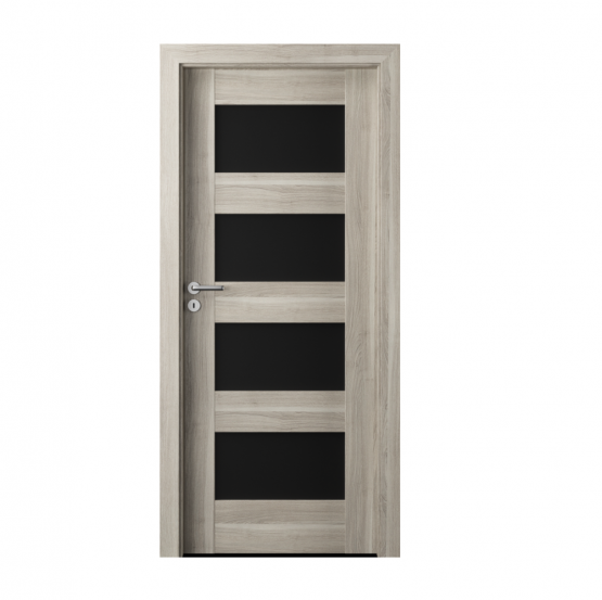 PORTA – drzwi wewnętrzne ramiakowe- KOLEKCJA VERTE PREMIUM A – AKACJA SREBRNA – A4