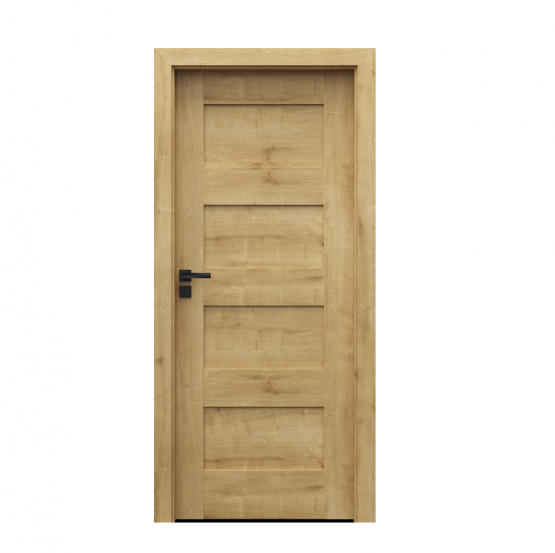 PORTA – drzwi wewnętrzne ramiakowe- KOLEKCJA VERTE PREMIUM A – DĄB ANGIELSKI HAMILTON – A0