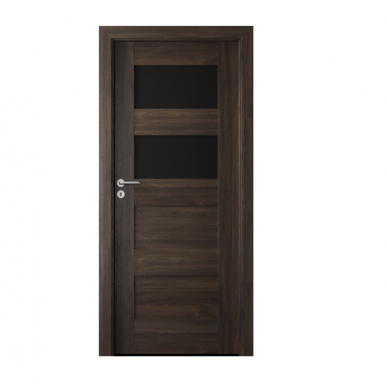 PORTA – drzwi wewnętrzne ramiakowe- KOLEKCJA VERTE PREMIUM A – DĄB CIEMNY – A2