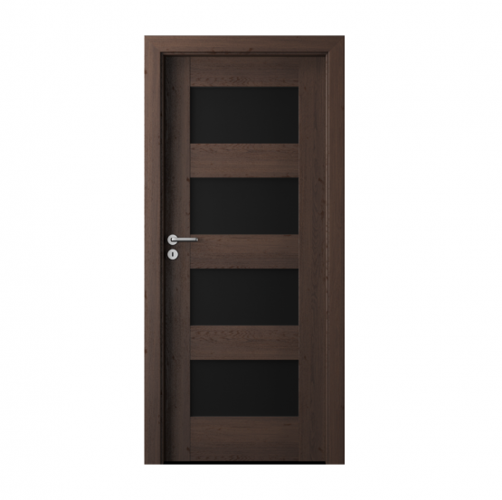 PORTA – drzwi wewnętrzne ramiakowe- KOLEKCJA VERTE PREMIUM A – DĄB HAWANA – A4
