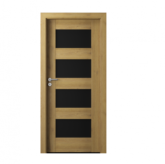 PORTA – drzwi wewnętrzne ramiakowe- KOLEKCJA VERTE PREMIUM A – DĄB NATURALNY – A4