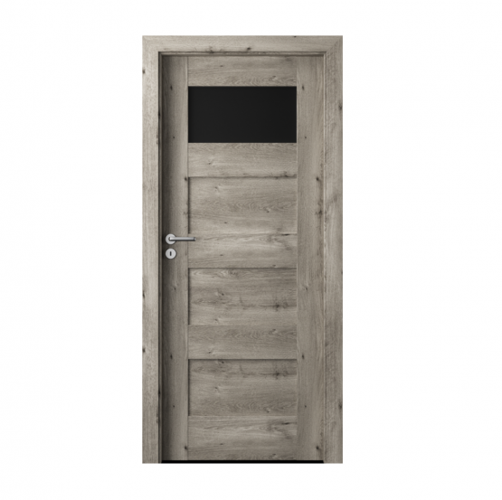 PORTA – drzwi wewnętrzne ramiakowe- KOLEKCJA VERTE PREMIUM A – DĄB SYBERYJSKI – A1