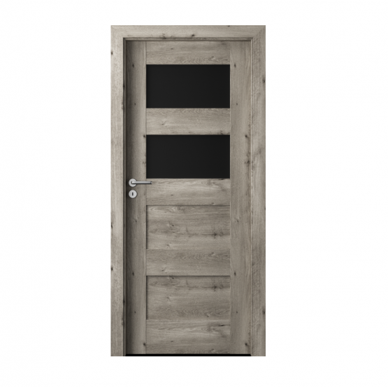 PORTA – drzwi wewnętrzne ramiakowe- KOLEKCJA VERTE PREMIUM A – DĄB SYBERYJSKI – A2