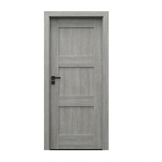 PORTA – drzwi wewnętrzne ramiakowe- KOLEKCJA VERTE PREMIUM B – DĄB SREBRZYSTY – B0