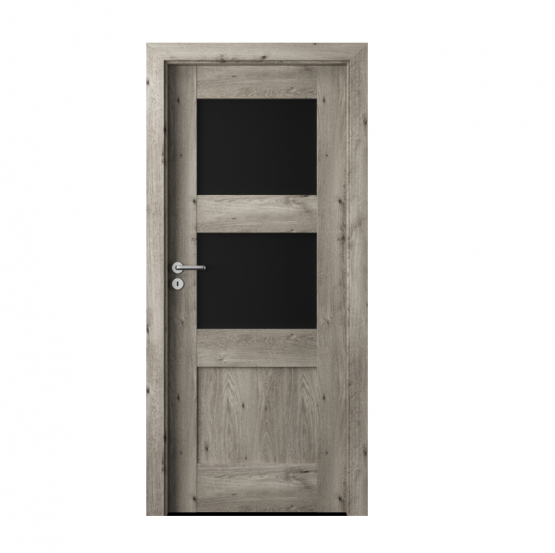PORTA – drzwi wewnętrzne ramiakowe- KOLEKCJA VERTE PREMIUM B – DĄB SYBERYJSKI – B2