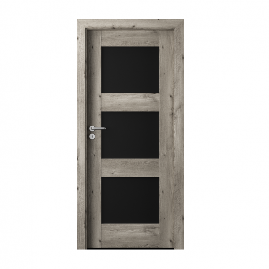 PORTA – drzwi wewnętrzne ramiakowe- KOLEKCJA VERTE PREMIUM B – DĄB SYBERYJSKI – B3