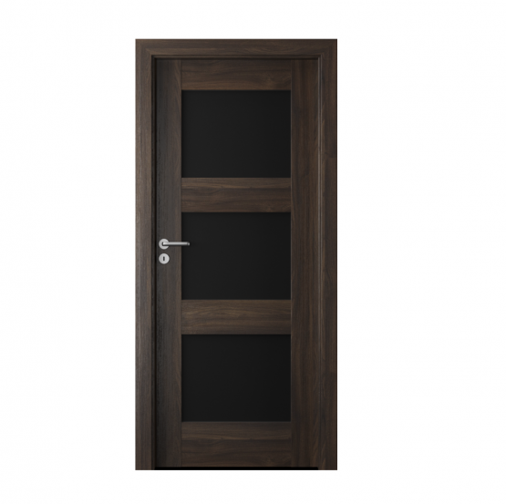 PORTA – drzwi wewnętrzne ramiakowe- KOLEKCJA VERTE PREMIUM B – DĄB CIEMNY – B3