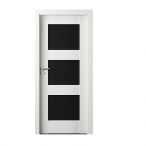 PORTA – drzwi wewnętrzne ramiakowe- KOLEKCJA VERTE PREMIUM B – WENGE WHITE – B3