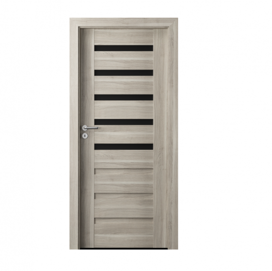 PORTA – drzwi wewnętrzne ramiakowe- KOLEKCJA VERTE PREMIUM D – AKACJA SREBRNA – D5