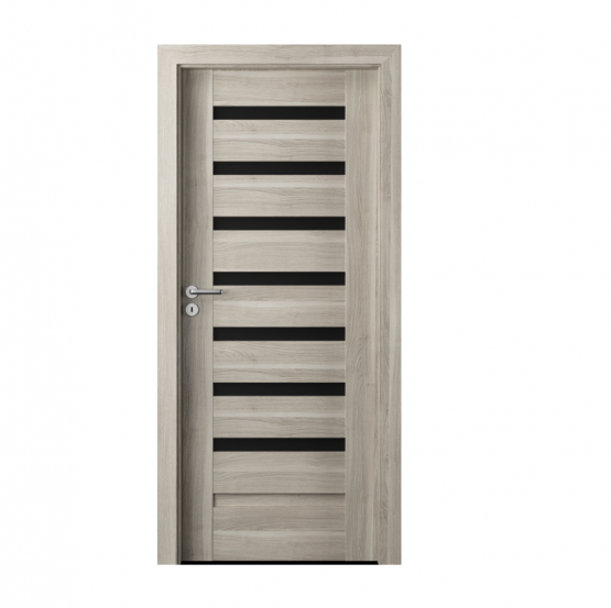 PORTA – drzwi wewnętrzne ramiakowe- KOLEKCJA VERTE PREMIUM D – AKACJA SREBRNA – D7