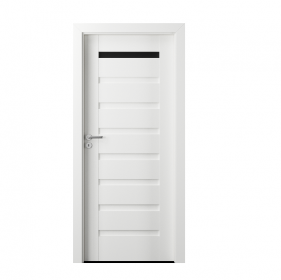 PORTA – drzwi wewnętrzne ramiakowe- KOLEKCJA VERTE PREMIUM D – BIAŁY PREMIUM – D1