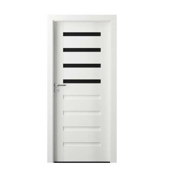PORTA – drzwi wewnętrzne ramiakowe- KOLEKCJA VERTE PREMIUM D – BIAŁY PREMIUM – D4