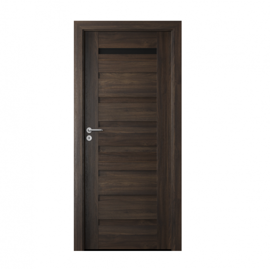 PORTA – drzwi wewnętrzne ramiakowe- KOLEKCJA VERTE PREMIUM D – DĄB CIEMNY – D1