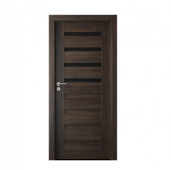 PORTA – drzwi wewnętrzne ramiakowe- KOLEKCJA VERTE PREMIUM D – DĄB CIEMNY – D4