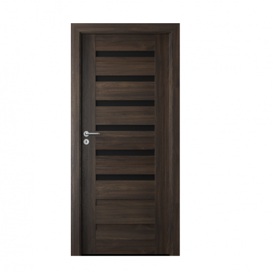 PORTA – drzwi wewnętrzne ramiakowe- KOLEKCJA VERTE PREMIUM D – DĄB CIEMNY – D6