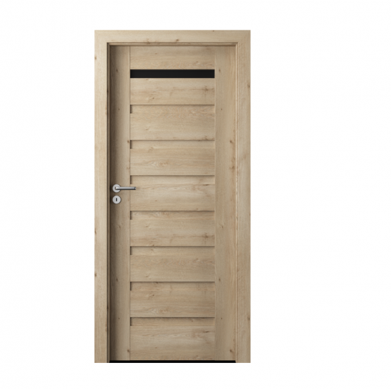PORTA – drzwi wewnętrzne ramiakowe- KOLEKCJA VERTE PREMIUM D – DĄB KLASYCZNY – D1