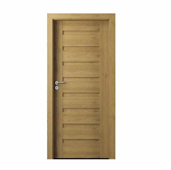 PORTA – drzwi wewnętrzne ramiakowe- KOLEKCJA VERTE PREMIUM D – DĄB NATURALNY – D0