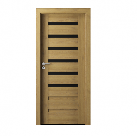 PORTA – drzwi wewnętrzne ramiakowe- KOLEKCJA VERTE PREMIUM D – DĄB NATURALNY – D6